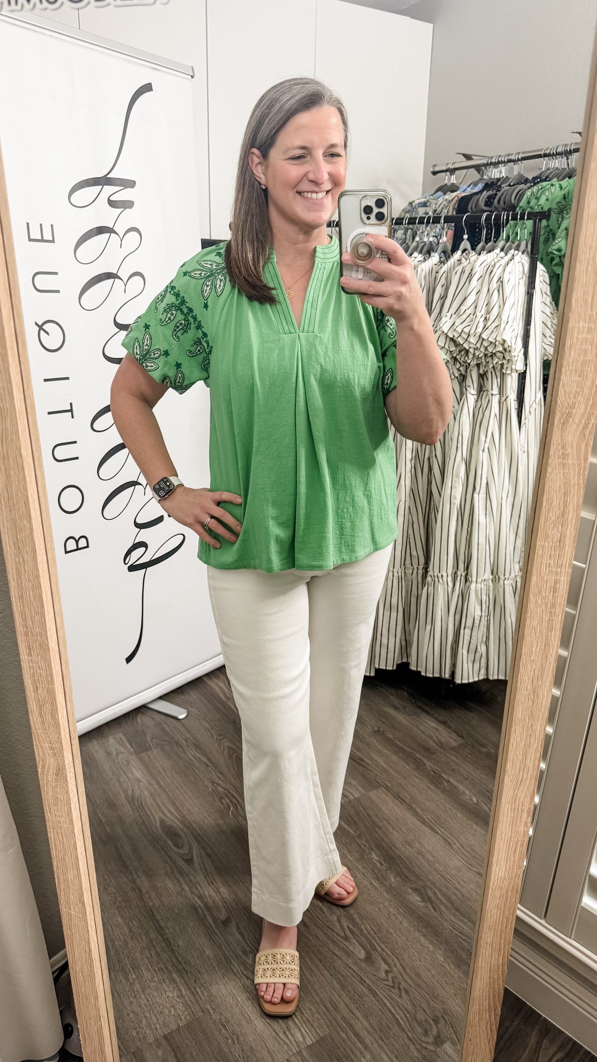 The Emerson Top - Green