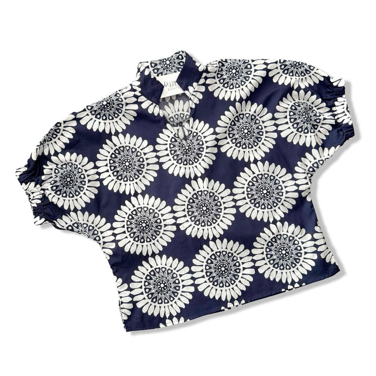 The Olivia Top - Navy