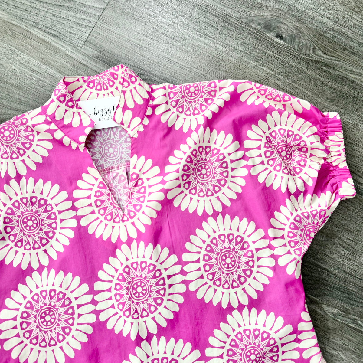 The Olivia Top - Hot Pink