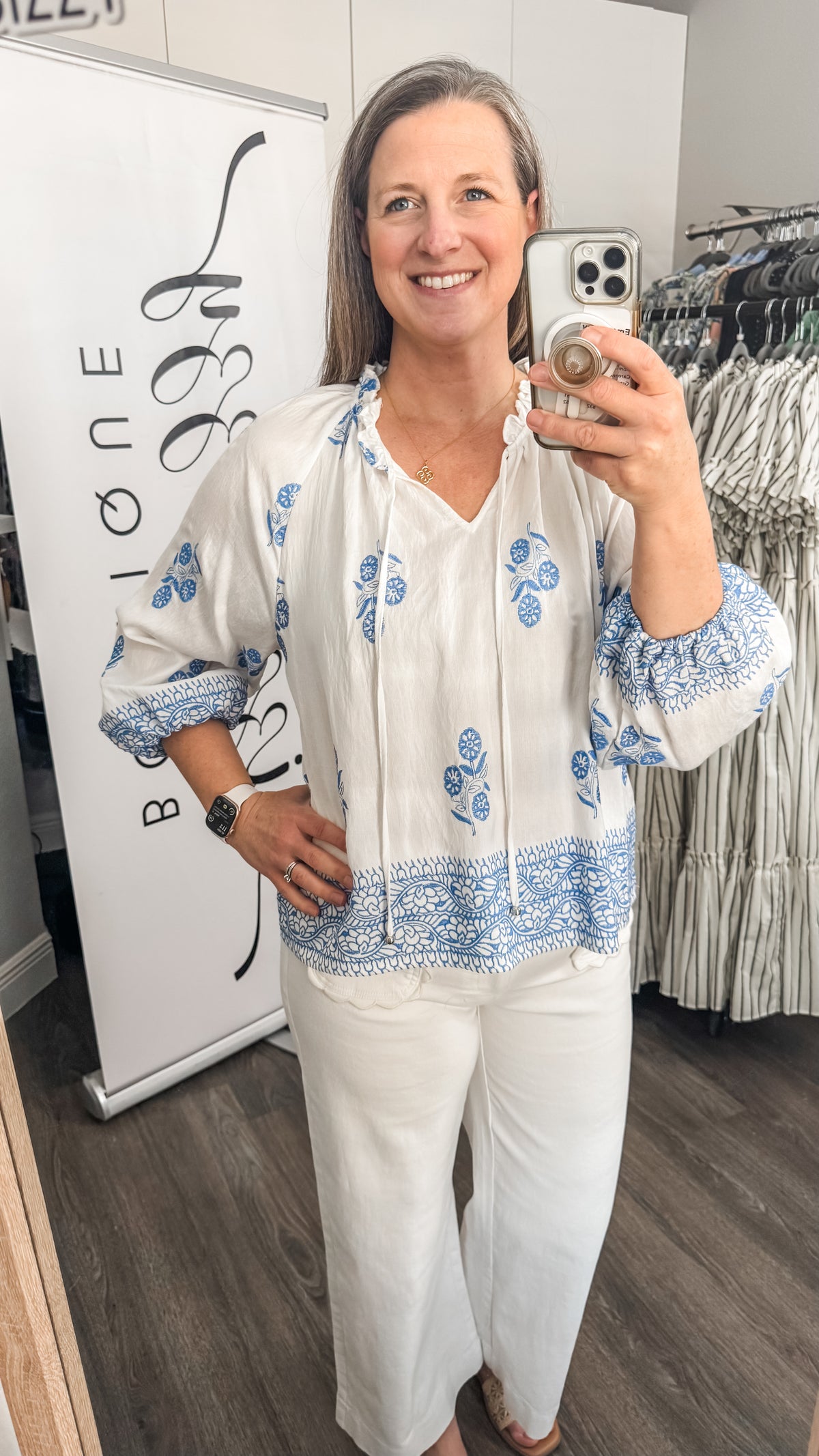 The Natalie Top - White