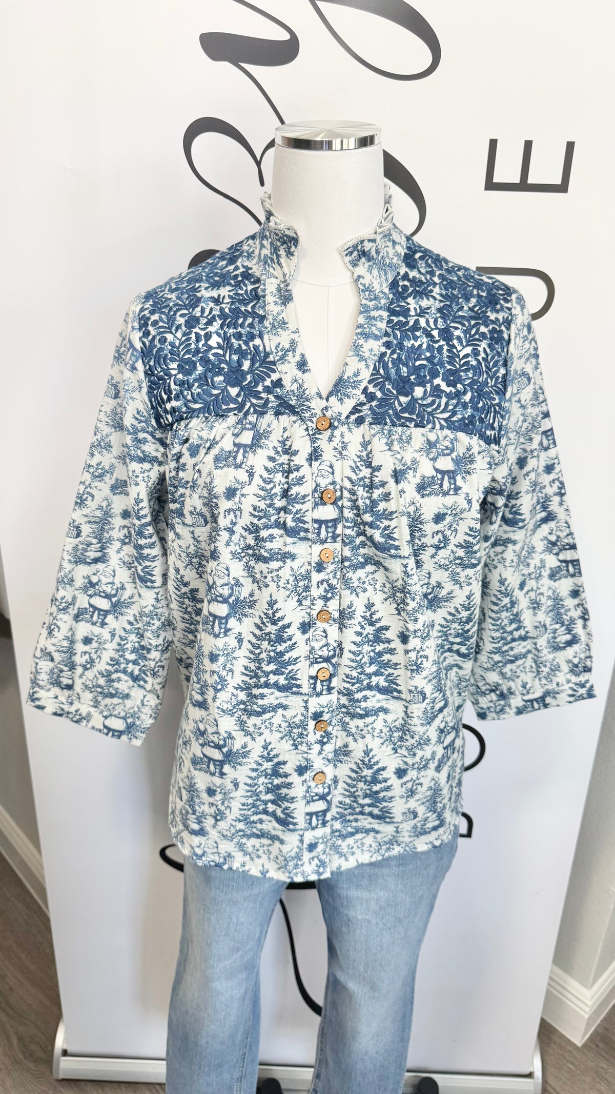 The Jane Top - Santa