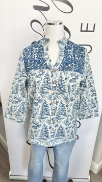 The Jane Top - Santa