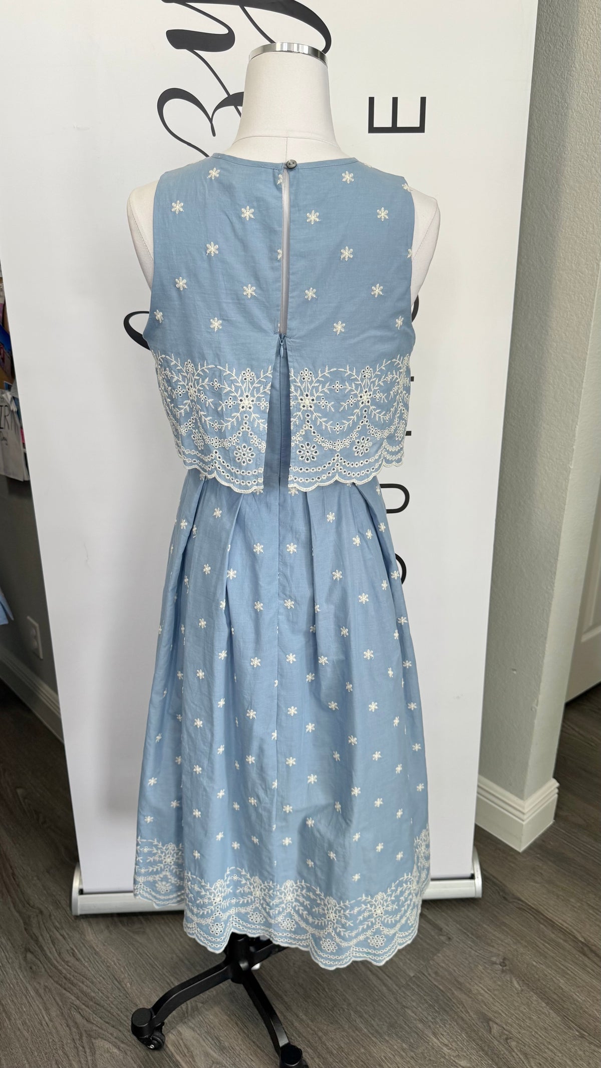 The Janie Dress - Light Blue