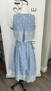 The Janie Dress - Light Blue