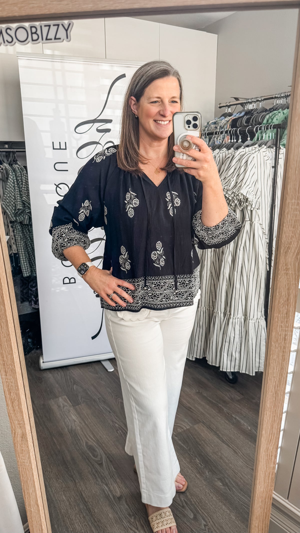 The Natalie Top - Black