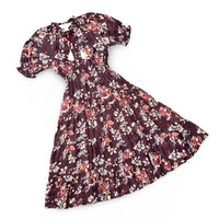 The Kara Dress - Burgundy