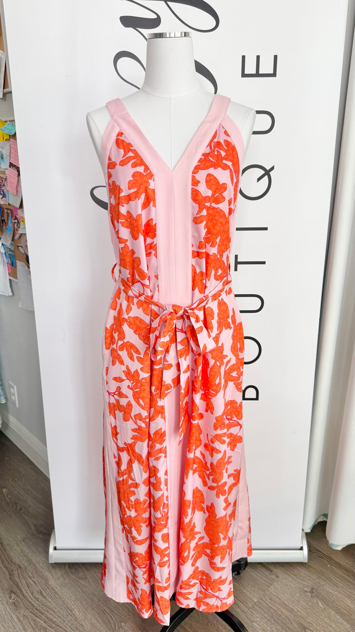 The Carmen Dress - Tangerine