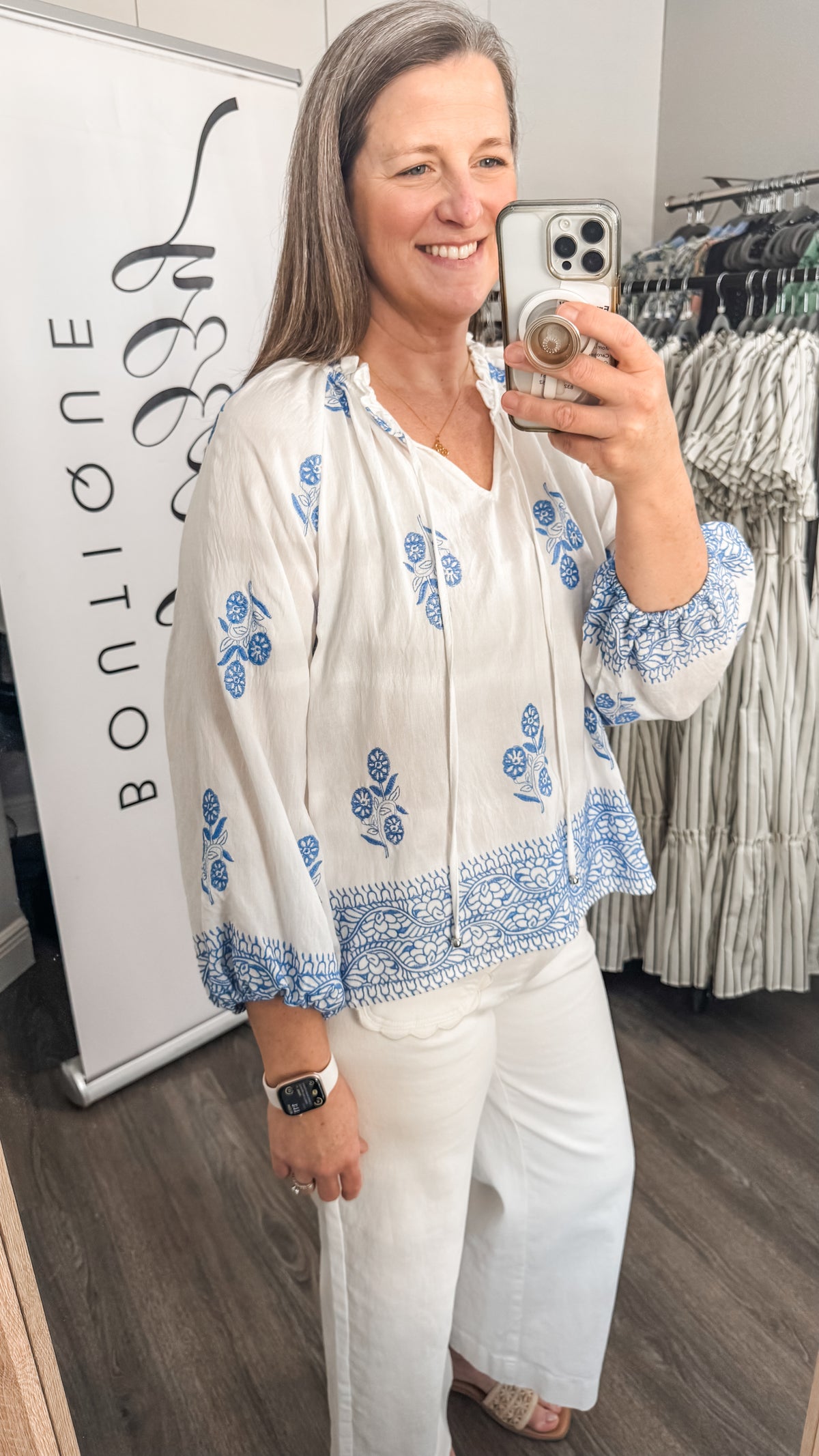 The Natalie Top - White