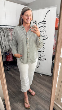 The Spirit Top - Olive Green