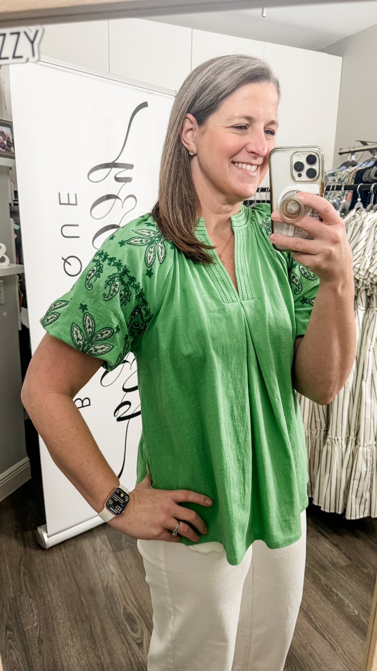 The Emerson Top - Green