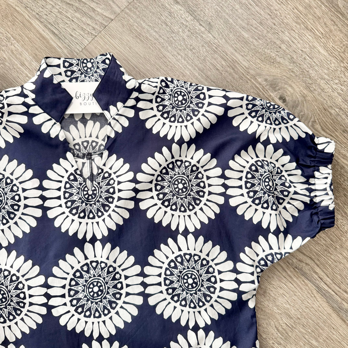 The Olivia Top - Navy