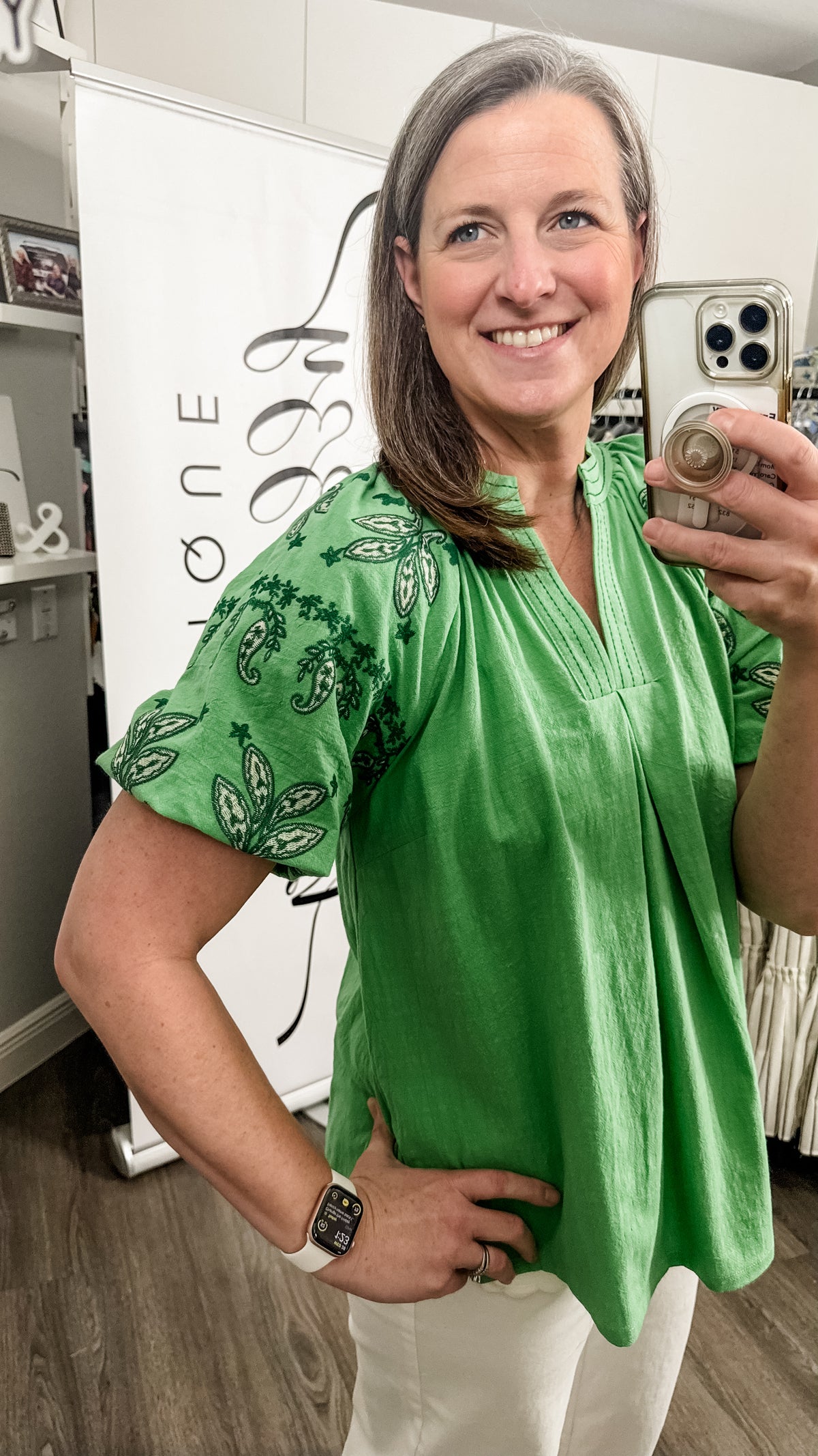 The Emerson Top - Green