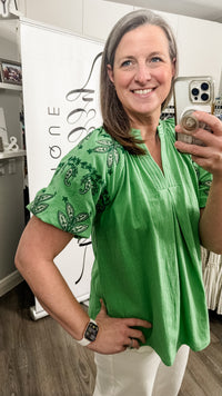 The Emerson Top - Green