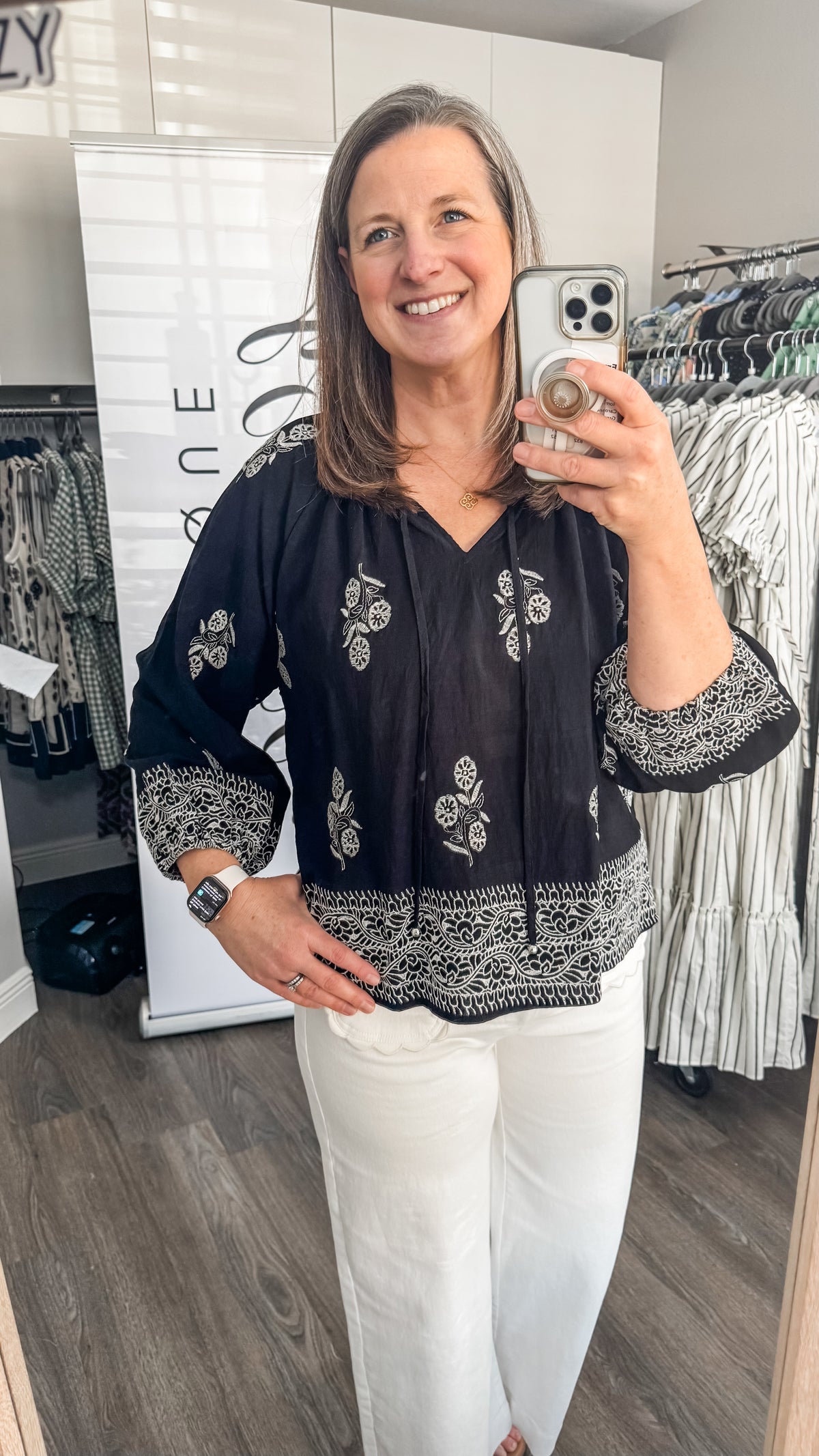 The Natalie Top - Black