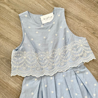 The Janie Dress - Light Blue