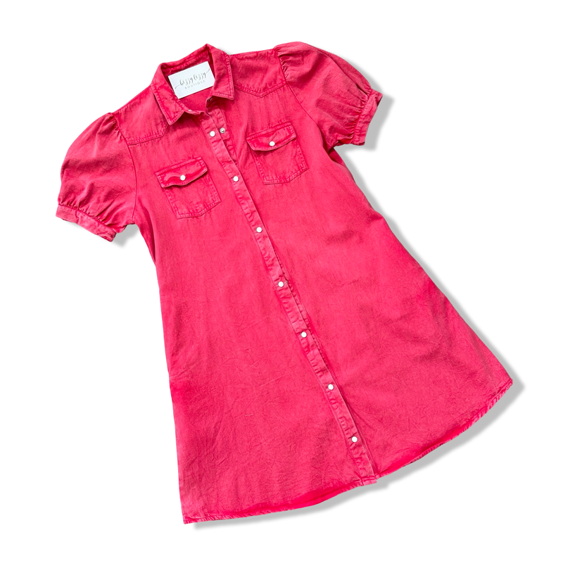 Annie Dress Layerz Red