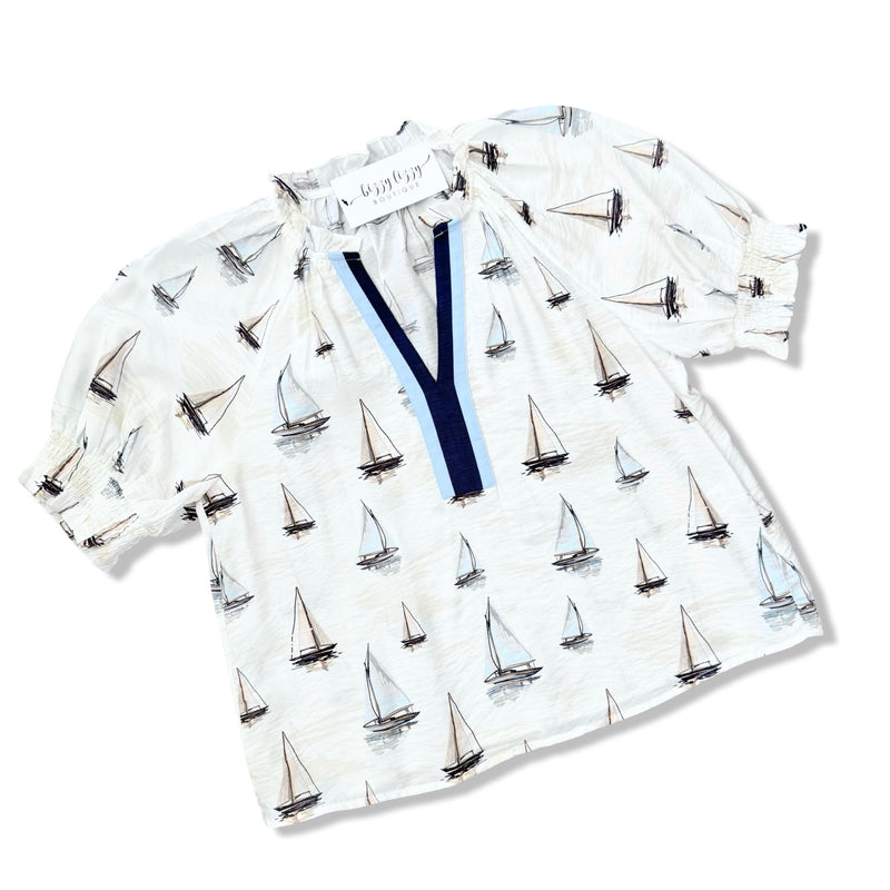 Corinthian Sailboat THML Top