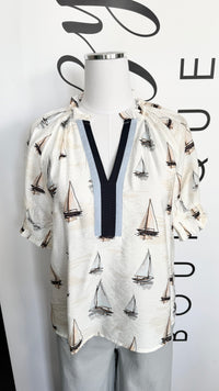 Corinthian Sailboat THML Top Mannequin 1