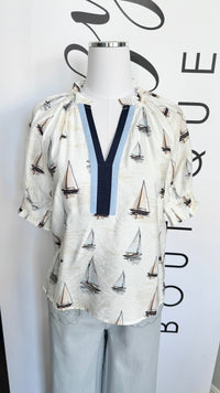 Corinthian Sailboat THML Top Mannequin 4