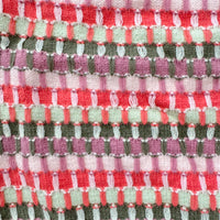 Jill Sweater THML Olive Green and Orange Detail Close Up of Woven Sweater
