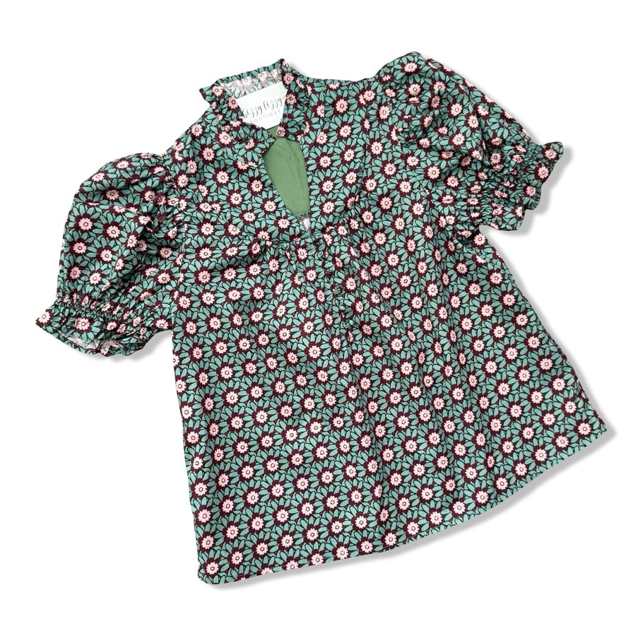 David Green Floral Entro Top