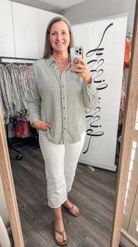 The Spirit Top - Olive Green