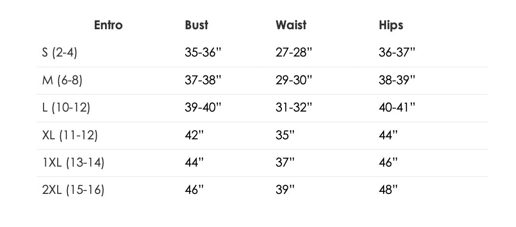 EntroSizingChart