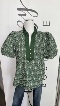 The Gloria Top - Army Green