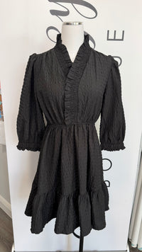 Hannah Little Black Holiday Dress Umgee Mannequin