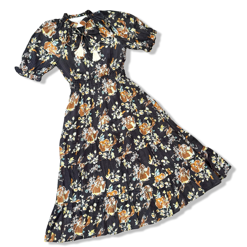 Kara Dress THML Black Floral