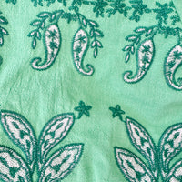 Kelly Green Umgee Embroidered Top Emerson Close U of Embroidery