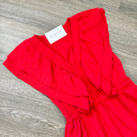 The Leigh Ann Dress - Red