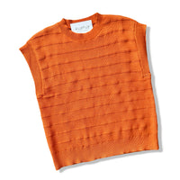 Mason THML Burnt Orange Cap Sleeve Sweater