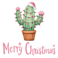 The Merry Christmas Cactus Tee - FINAL SALE