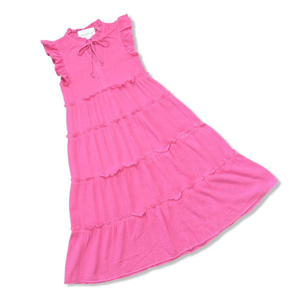 Mina Bubble Gum Dress Umgee