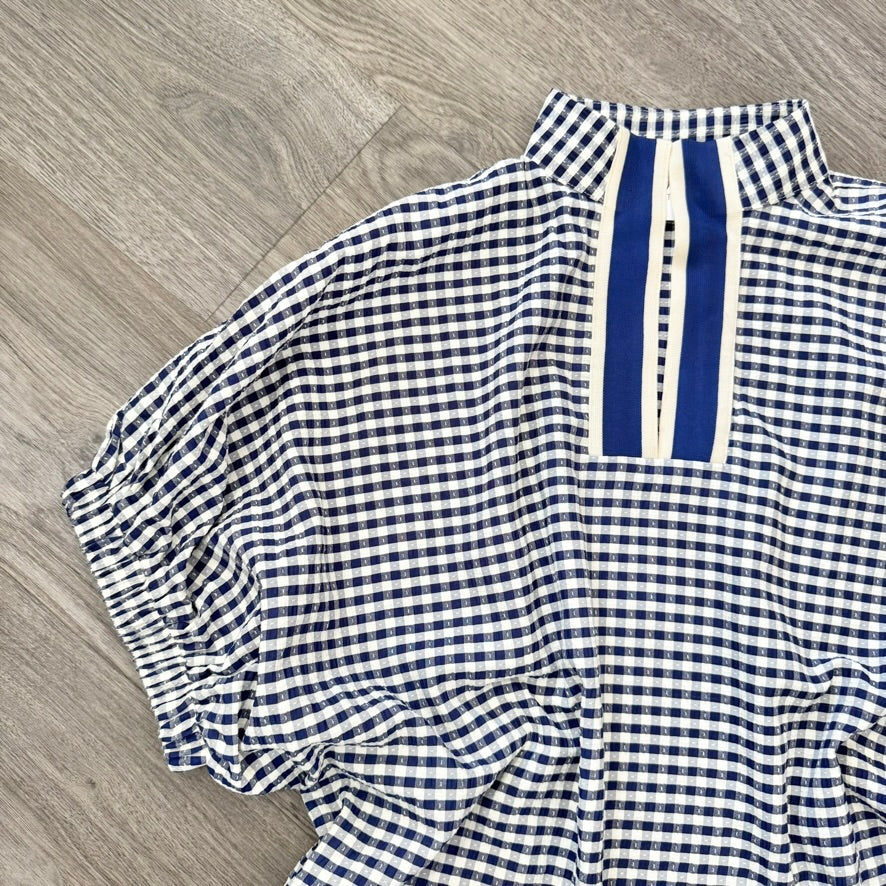 Perry Entro Gingham Top Sleeve