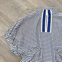 Perry Entro Gingham Top Sleeve