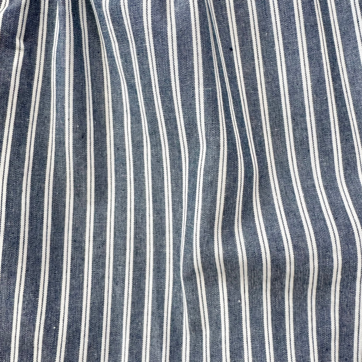 Stanley Sugarlips Cotton Linen Striped Sunfire Dress Fabric Detail