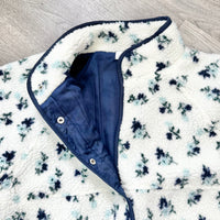 Vail Fleece Jacket Navy and Light Blue liner