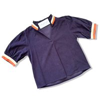 Varsity Top Navy Corduroy THML