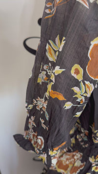 Kara Dress THML Black Floral Mannequin Video
