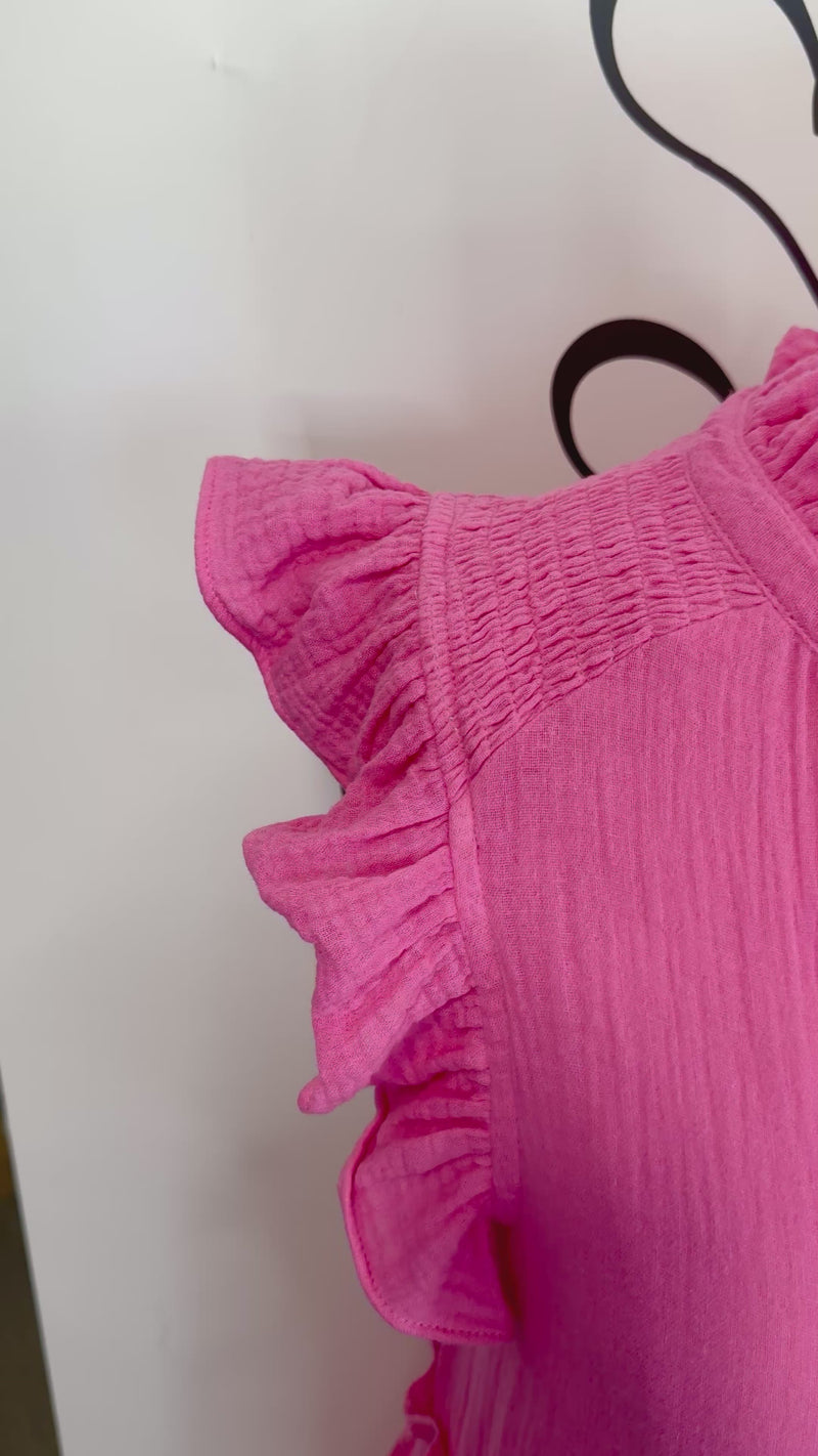 Mina Bubble Gum Dress Umgee Mannequin Video